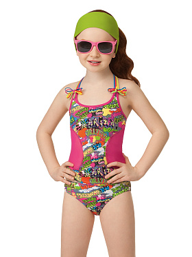 Детский купальник,  GPT041301 Fuchsia 