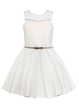 Платье, Perlitta PRA061610B, white,  PRA061610B белый