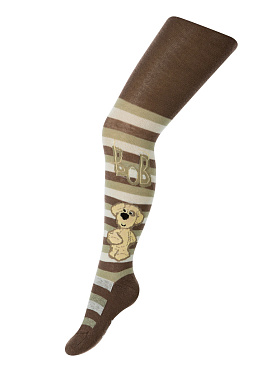 Колготки для мальчика,  NIB180907 коричневый