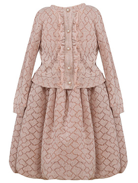 Платье с кофтой, Perlitta PRAk061602B, peach-blossom,  PRAk061602B бежевый