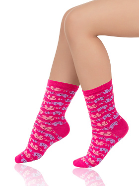 Носки детские, Arina SAK-14208, розовый,  SAK-14208 розовый