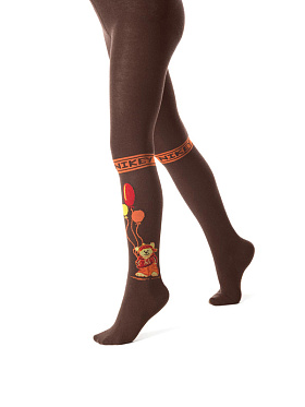 Колготки для мальчика,  NKR080805 коричневый