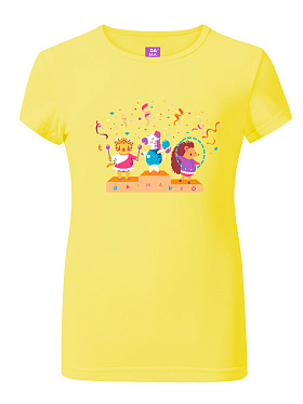 Футболка, FDS011904Y, жёлтый,  FDS011904Y жёлтый