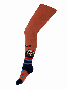 Колготки для мальчика (махровые),  NKRM041201 оранжевый