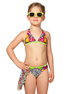 Купальник для девочек-подростков (бюст, плавки, шорты),  GBX131403 Mari белый