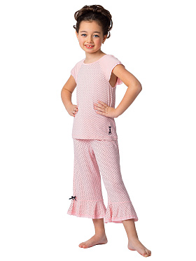 Пижама для девочек, Arina AGXP511411, розовый,  AGXP511411 розовый