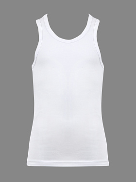 Майка-борцовка для мальчиков,  BBM99035A белый