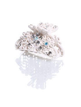 Заколка-крабик, Perlitta PACP041421, шампань,  PACP041421 