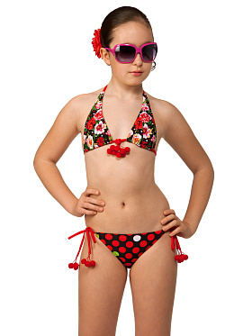 Детский купальник,  GB011210 Daniela чёрный