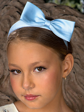 Ободок, Perlitta PACO021308, голубой,  PACO021308 голубой