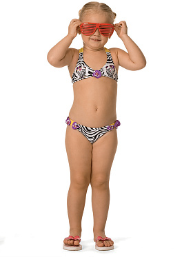 Купальник детский Orecchino,  GB051006 Orecchino белый