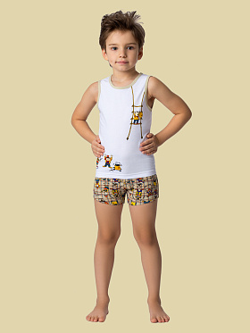 Майка для мальчиков,  BBM461307 белый