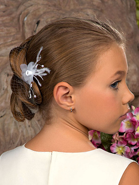 Шпилька, Perlitta PACP021319, белый,  PACP021319 белый