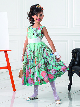Платье для девочек, Perlitta PSA011501, мультиколор,  PSA011501 разноцветный