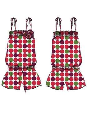 Комбинезон для девочек,  YPGO011223 Veronica 