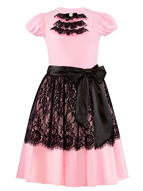 Топ с юбкой, Perlitta PRGk061615В, pink,  PRGk061615В розовый