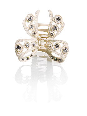 Заколка-крабик, Perlitta PACP041424, айвори,  PACP041424 