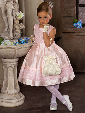 Платье для девочек,  PSA021302 розовый