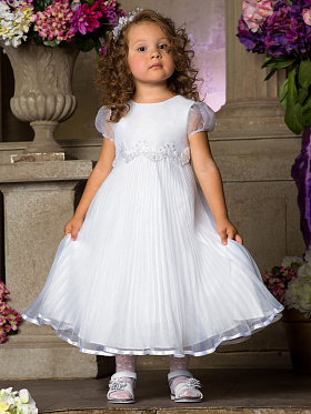 Платье для девочек,  PSA041301 белый