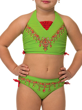 Купальник детский,  GB021110 Indu зелёный