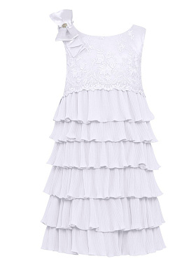 Платье, Perlitta PRA061606B, white,  PRA061606B белый
