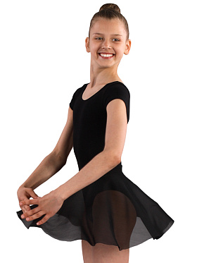 Купальник для хореографии,  FD9611-107 чёрный