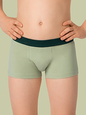 Трусы-боксеры для мальчиков,  BXL401304 зелёный