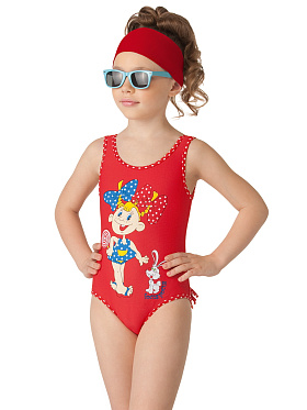 Детский купальник Bonbon,  GS031312A Bonbon красный