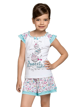 Пижама для девочек,  AGXP431311 белый