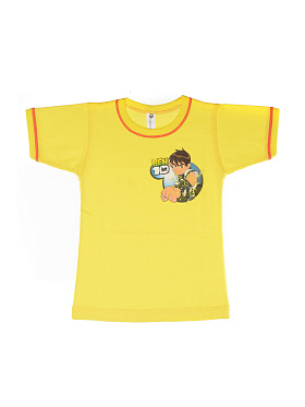 Футболка для мальчика Ben 10, Franzoni Ben 10 Nitro, giallo,  Ben 10 Nitro жёлтый