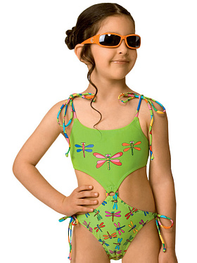 Купальник детский Martina,  GS021005 Martina зелёный
