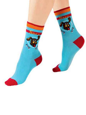 Носки детские,  N-0824 голубой