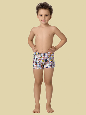 Трусы-боксеры для мальчиков,  BXL461303 белый