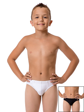 Трусы для мальчика, 2 шт., Nirey BP99023, белый/чёрный,  BP99023 