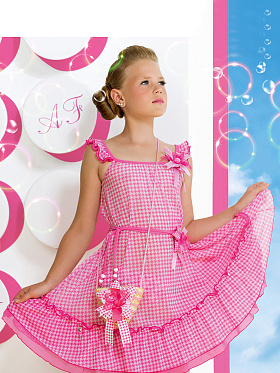 Платье с сумочкой Beverly,  GQ031506C AF Beverly розовый