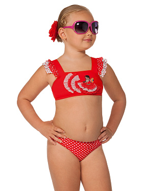 Детский купальник,  GPT031202 Sardana красный